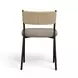 Celine Brown Performance Boucle Upholstered Dining Chair Set of 2
