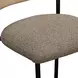 Celine Brown Performance Boucle Upholstered Counter Height Stool