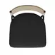 Celine Black Performance Boucle Upholstered Counter Height Stool