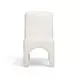 Tomlin Cream Performance Chenille Upholstered Dining Chair