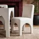 Tomlin Cream Performance Chenille Upholstered Dining Chair
