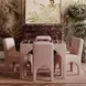 Tomlin Light Pink Performance Chenille Upholstered Dining Chair