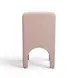 Tomlin Light Pink Performance Chenille Upholstered Dining Chair