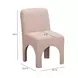 Tomlin Light Pink Performance Chenille Upholstered Dining Chair