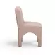 Tomlin Light Pink Performance Chenille Upholstered Dining Chair