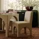 Tomlin Tan Performance Chenille Upholstered Dining Chair