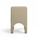 Tomlin Tan Performance Chenille Upholstered Dining Chair
