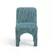 Tomlin Teal Performance Chenille Upholstered Dining Chair