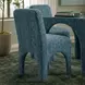 Tomlin Teal Performance Chenille Upholstered Dining Chair