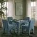 Tomlin Teal Performance Chenille Upholstered Dining Chair