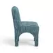 Tomlin Teal Performance Chenille Upholstered Dining Chair