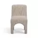 Tomlin Beige Performance Chenille Upholstered Dining Chair