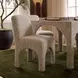 Tomlin Beige Performance Chenille Upholstered Dining Chair