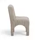 Tomlin Beige Performance Chenille Upholstered Dining Chair