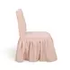 Gertrude Pink Striped Performance Linen Upholstered Dining Chair