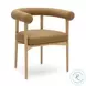 Spara Cognac Performance Vegan Leather Dining Chair