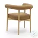 Spara Cognac Performance Vegan Leather Dining Chair