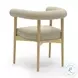 Spara Taupe Performance Vegan Leather Dining Chair