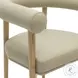 Spara Taupe Performance Vegan Leather Dining Chair