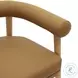 Spara Cognac Performance Vegan Leather Counter Height Stool