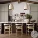 Spara Taupe Performance Vegan Leather Counter Height Stool