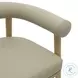 Spara Taupe Performance Vegan Leather Counter Height Stool