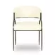 Tatum Cream Performance Fabric Dining Chair