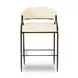 Tatum Cream Performance Fabric Counter Height Stool