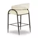 Tatum Cream Performance Fabric Counter Height Stool