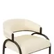 Tatum Cream Performance Fabric Counter Height Stool