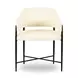 Sezanne Cream Performance Fabric Dining Chair