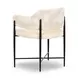 Sezanne Cream Performance Fabric Dining Chair