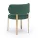 Margaret Green Performance Fabric Upholstered Dining Chair