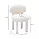 Manu Cream Performance Chenille Upholstered Dining Chair