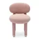 Manu Light Pink Performance Chenille Upholstered Dining Chair