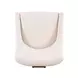 Beatrix Cream Performance Velvet Upholstered Dining Chair