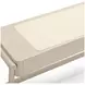 Alfalfa Taupe 2 Drawer Desk