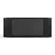 Alfalfa Black 52" Desk with 2 Drawers