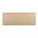 Hera Natural and Cream 62" Executive Desk