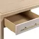 Hera Natural and Cream 62" Executive Desk