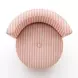 Alyssa Pink and White Performance Fabric Upholstered Desk Chair