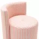 Alyssa Pink and White Performance Fabric Upholstered Desk Chair
