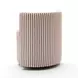 Alyssa Brown and White Performance Fabric Upholstered Desk Chair