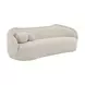 Circe Off White Performance Fabric 93" Sofa
