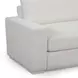 Beckham Cream Performance Fabric Upcycled 96" Sofa