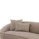 Jenny Taupe Performance Fabric 99" Sofa