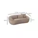 Jenny Taupe Performance Fabric 78" Loveseat