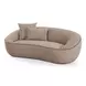 Jenny Taupe Performance Fabric 78" Loveseat
