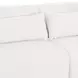Tarra Cream Performance Fabric 3 Piece Modular Sectional with RAF Chaise and Pillow