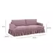 Gertrude Mauve Performance Fabric 90" Sofa